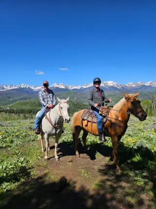 Madara, 19 Year Old Palomino Quarter Horse Mare for Sale in Breckenridge, CO, photo 3 of 5