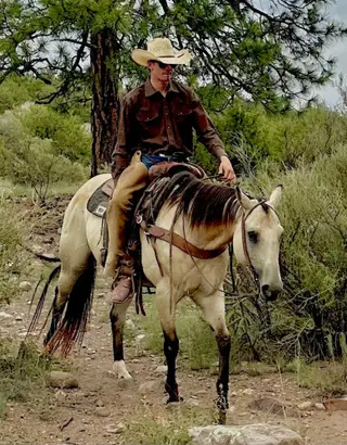 Mesa, 9 Year Old Buckskin Quarter Horse Mare for Sale in Magdalena, NM, photo 3 of 5