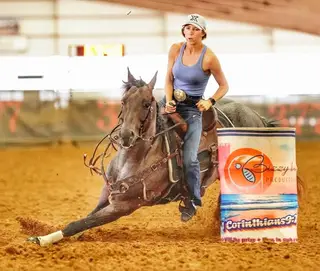 Flingin Hot Pennies (Maverick), 6 Year Old Roan Quarter Horse Gelding for Sale in Stephenville, TX, photo 2 of 2