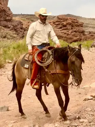 Mouse, 8 Year Old Grulla Quarter Horse Gelding for Sale in Magdalena, NM, photo 5 of 5