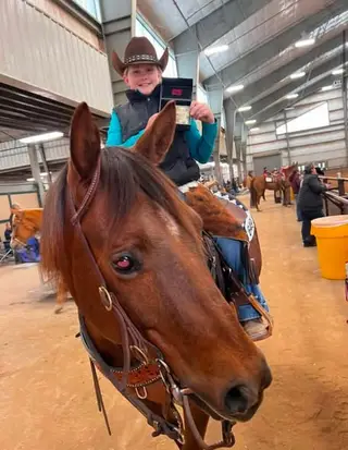 Lil Pep N My Step (Billye), 7 Year Old Bay Quarter Horse Mare for Sale in Roland, OK, photo 3 of 5