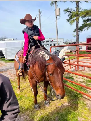 Lil Pep N My Step (Billye), 7 Year Old Bay Quarter Horse Mare for Sale in Roland, OK, photo 3 of 5