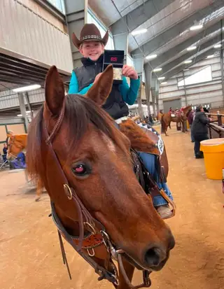 Lil Pep N My Step (Billye), 7 Year Old Bay Quarter Horse Mare for Sale in Roland, OK, photo 4 of 5