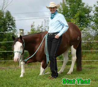 Stat That, 5 Year Old Sorrel Quarter Horse Mare for Sale in Middlefield, OH, photo 4 of 5