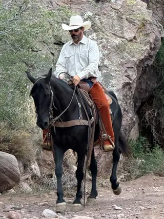 Sadie, 7 Year Old Black Quarter Horse Mare for Sale in Magdalena, NM, photo 4 of 5